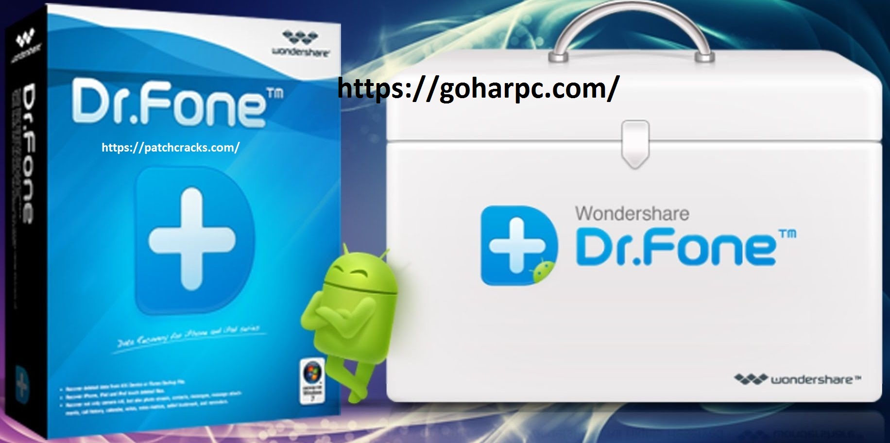 WonderShare Dr.Fone 10 Crack Toolkit with Registration Code