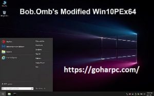 Bob.Omb’s Modified Win10PEx64 v4.8 With Crack
