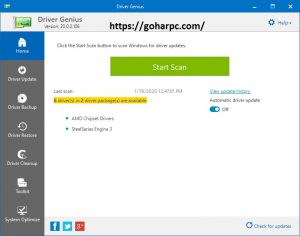 Driver Genius Pro 20.0.0.127 Crack With License Code Download