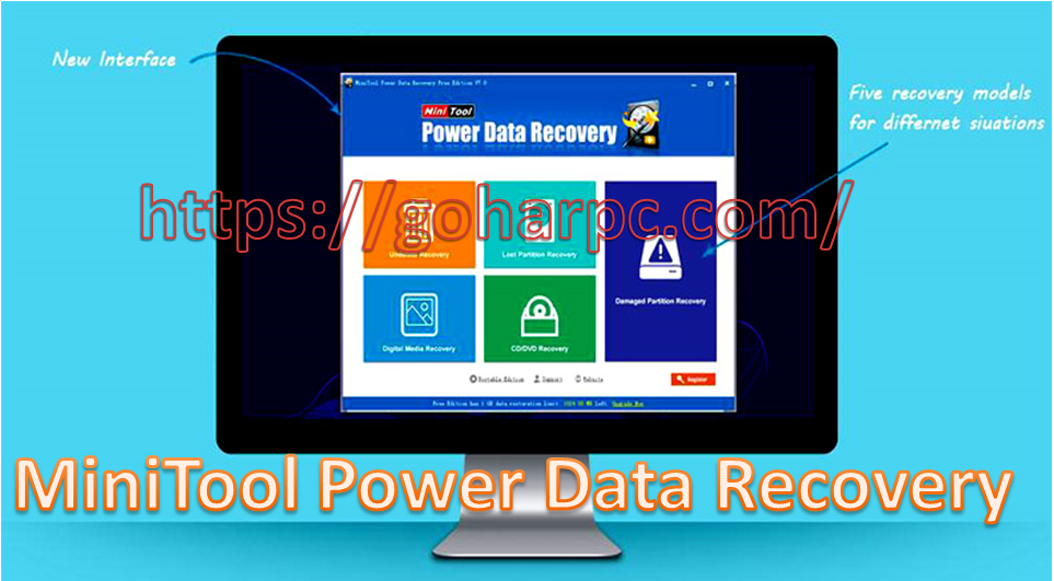MiniTool Power Data Recovery Free Edition 9.0 + Crack License Key