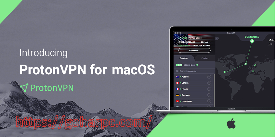 ProtonVPN For Mac 1.8.0 + Crack Download LATEST
