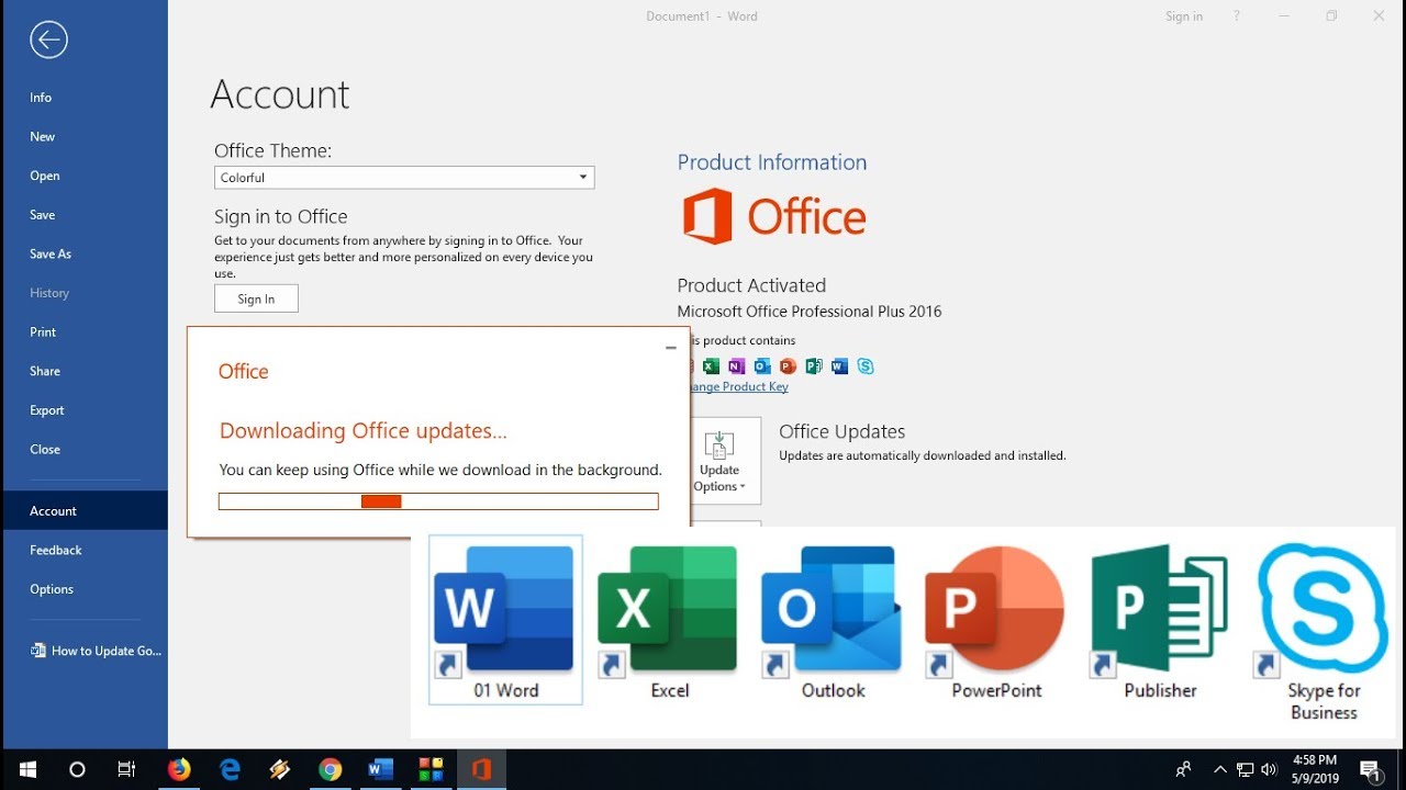Microsoft Office 2019 Product Key With Crack Full Version Free Download