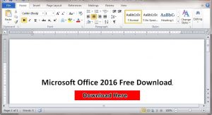 Microsoft Office 2016 Free Download Full Version For Windows