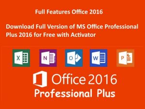 Microsoft Office Professional Plus 2016 Activator