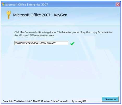 Microsoft Office Professional Plus 2007 Activator