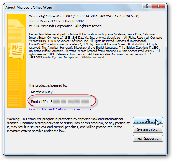 Activate Microsoft Office 2007 Full Version Free Download